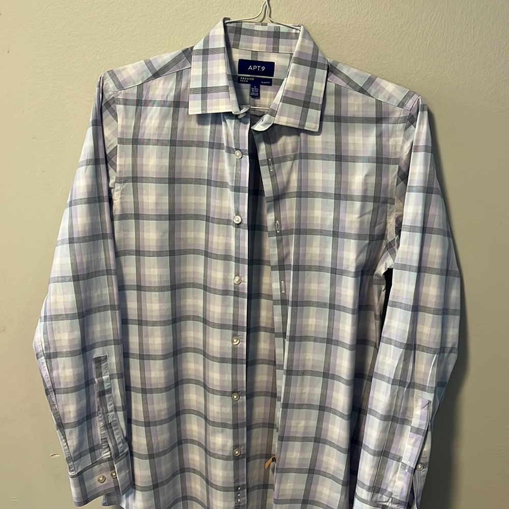 3 items for $10 Mens Apt 9 Dress Shirt Premier Flex